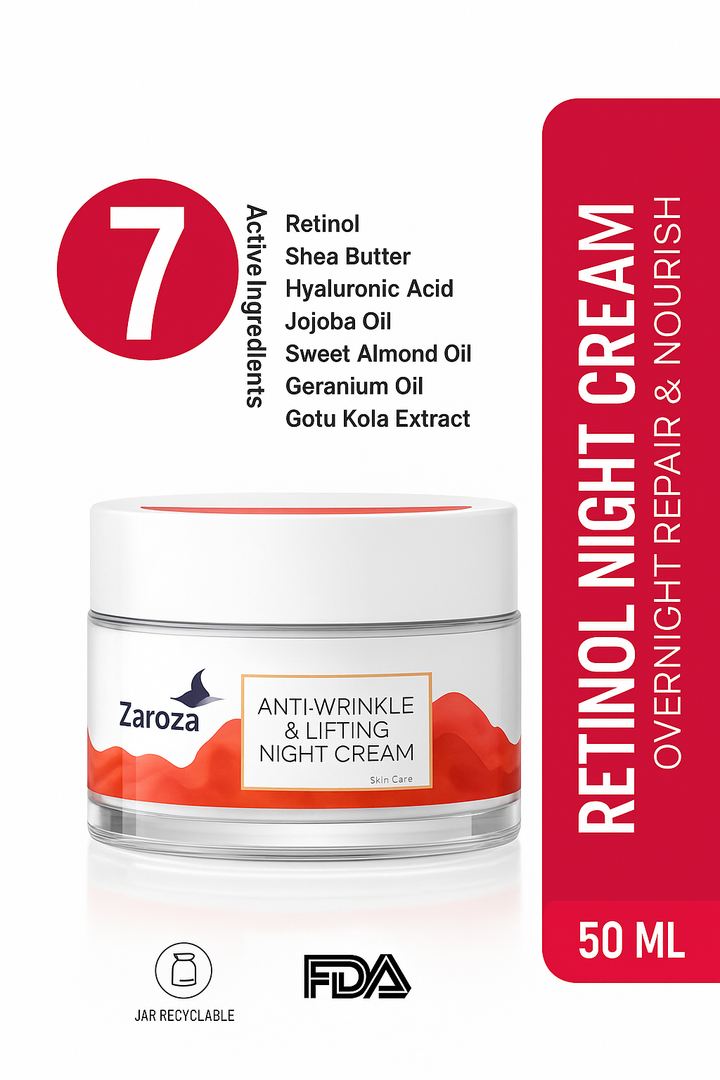 Retinol Moisturizing Night Face Cream Anti Dark Spot Anti Wrinkle Lifting Night Cream