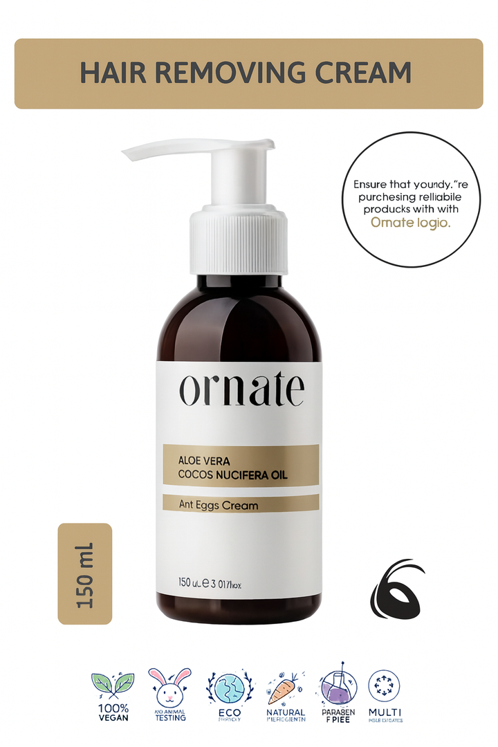 Ant Egg Hair Removal Cream (Unisex) – Effective Depilatory Formula