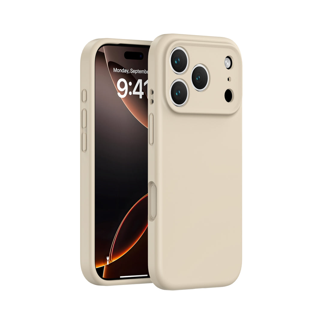 Liquid Silicone Phone Case in Simple Solid Color Options