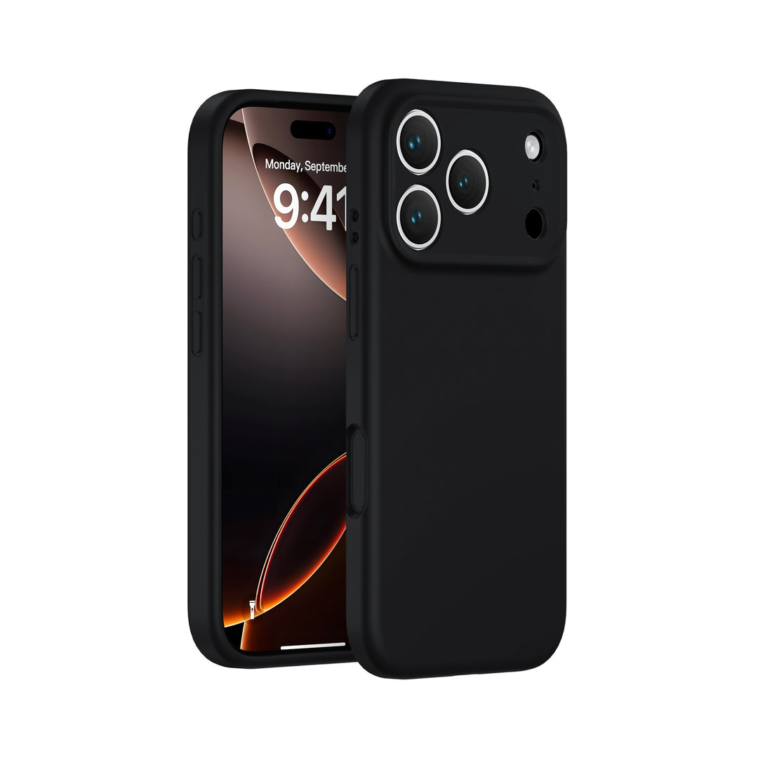 Liquid Silicone Phone Case in Simple Solid Color Options