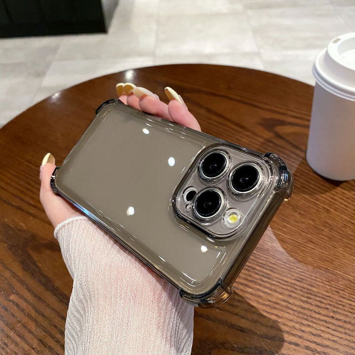Transparent Anti-Fall Space Shell for Apple Phones