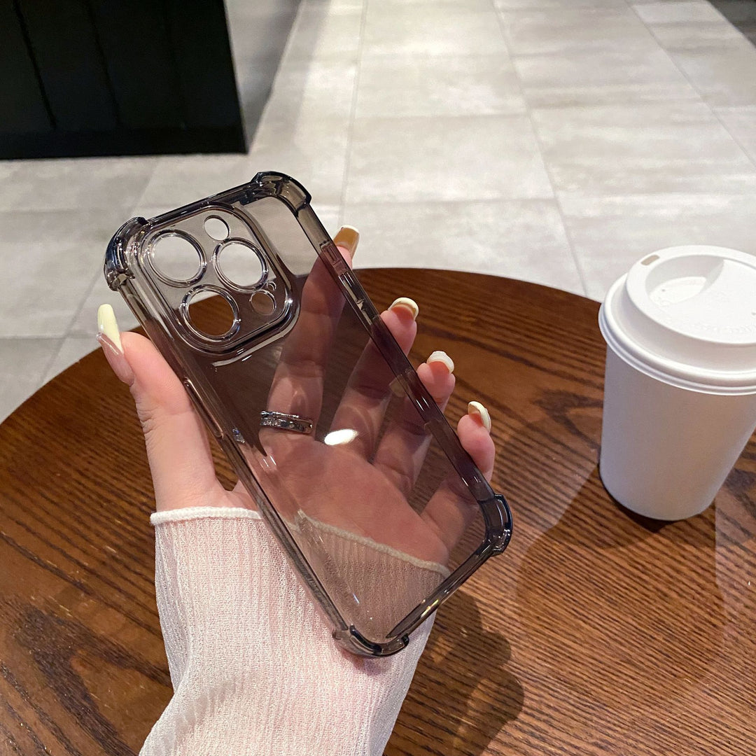Transparent Anti-Fall Space Shell for Apple Phones