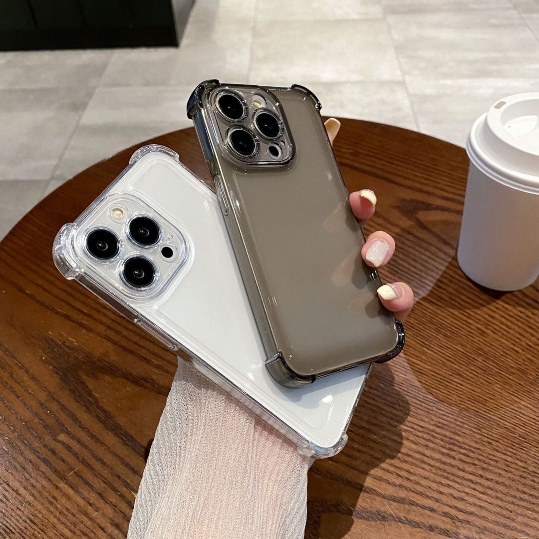 Transparent Anti-Fall Space Shell for Apple Phones