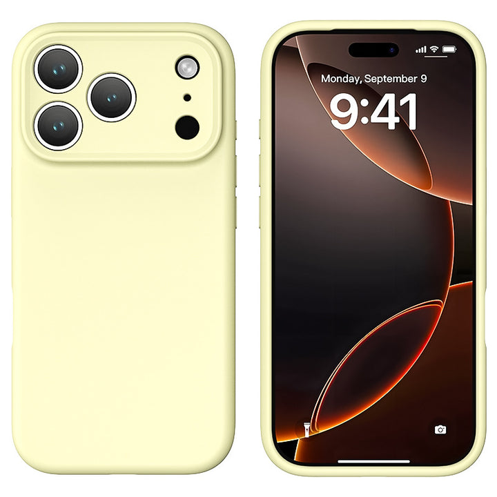 Liquid Silicone Phone Case in Simple Solid Color Options