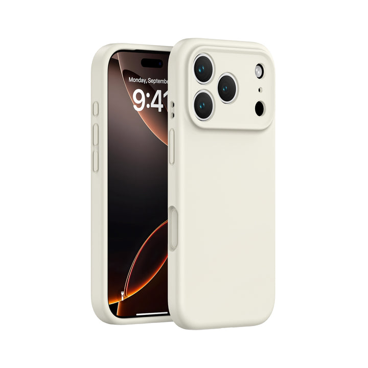 Liquid Silicone Phone Case in Simple Solid Color Options