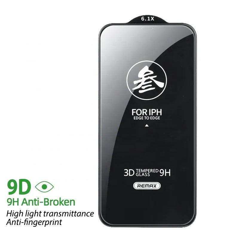 Remax Gl 27 3D Härdat Glas 9H Hd Mobiltelefonskärmskydd För iPhone 15plus