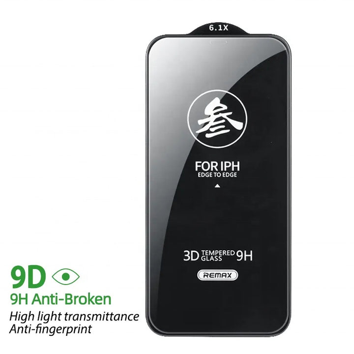 Remax Gl 27 3D Härdat Glas 9H Hd Mobiltelefonskärmskydd För iPhone 15plus