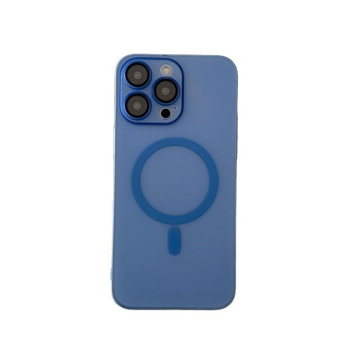Isdimning Magnetisk Frostad Telefonfodral för kompatibla iPhone-modeller
