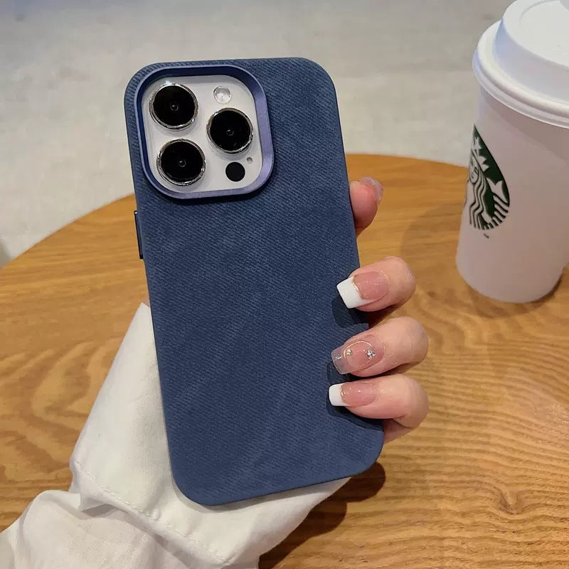 Magnetic Attraction Leather Anti Drop Phone Case in Multiple Colors