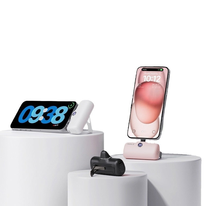 LPOS01L Powerbank 5000mAh med laddningsalternativ på 5V-3A och 9V-2A