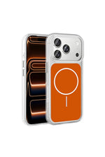 iPhone 17 Pro Max Magnetic Charging Case with Iconic Metal Buttons