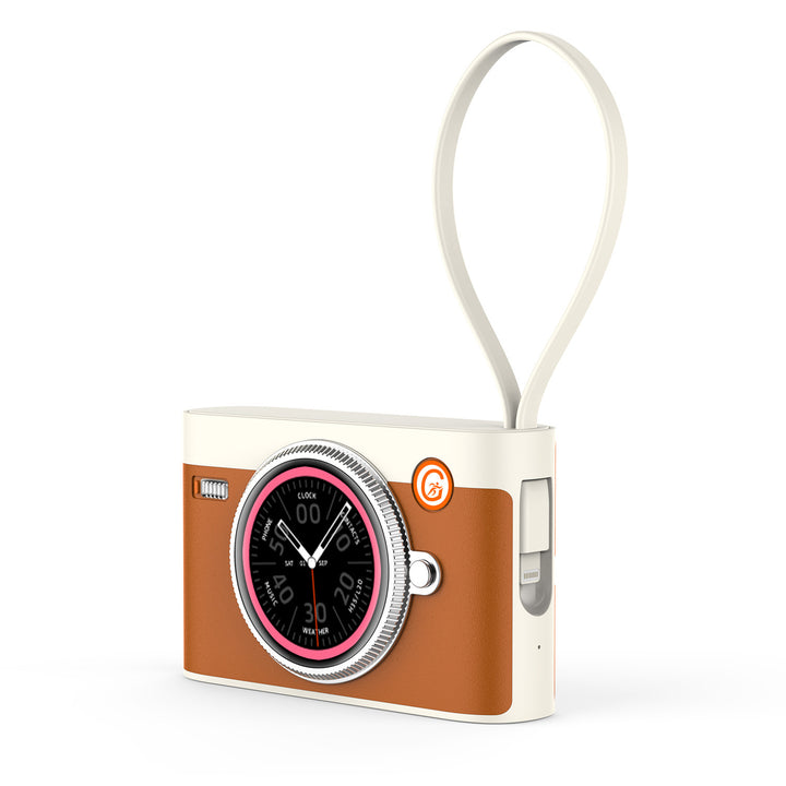Smart Power Bank with Type-C and Lightning Interfaces in Packing Box