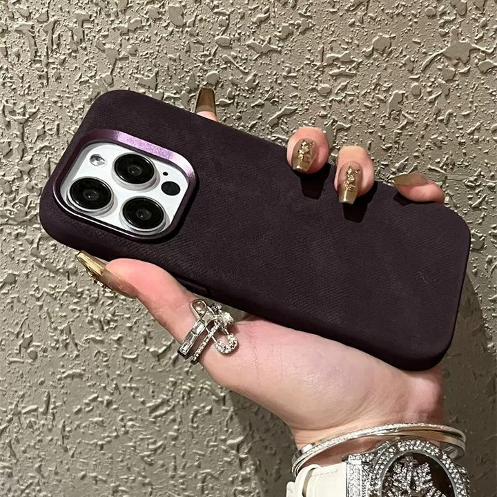 Magnetic Attraction Leather Anti Drop Phone Case in Multiple Colors