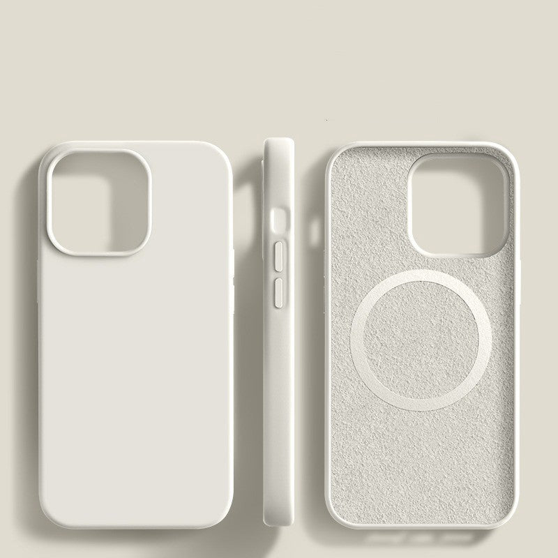 Liquid Silicone Phone Case with Shockproof and Anti-Fingerprint Features