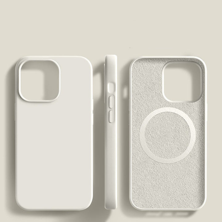 Liquid Silicone Phone Case with Shockproof and Anti-Fingerprint Features