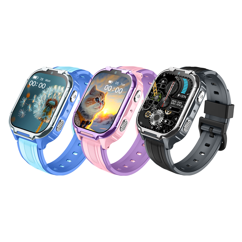 4G Kids Smart Watch with GPS Tracker, Video Call, SOS Safety Alert, WiFi Positioning, Camera, Sleep Monitor & Pedometer – Smartwatch for Boys and Girls