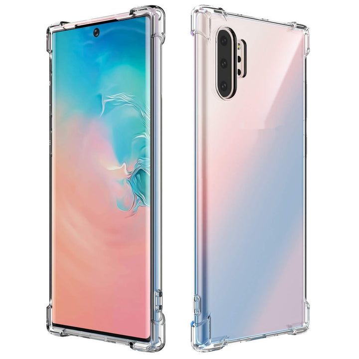 Transparent TPU-skyddsfodral för Samsung S24Plus-telefon