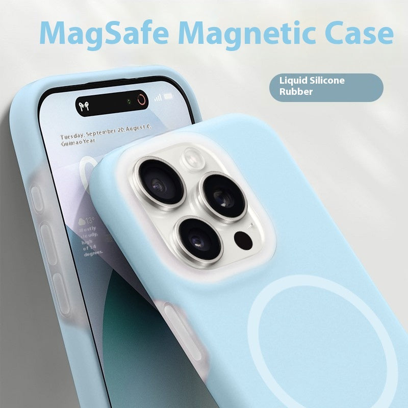 Solid Color Jelly Magnetic Phone Cases in Vibrant Shades