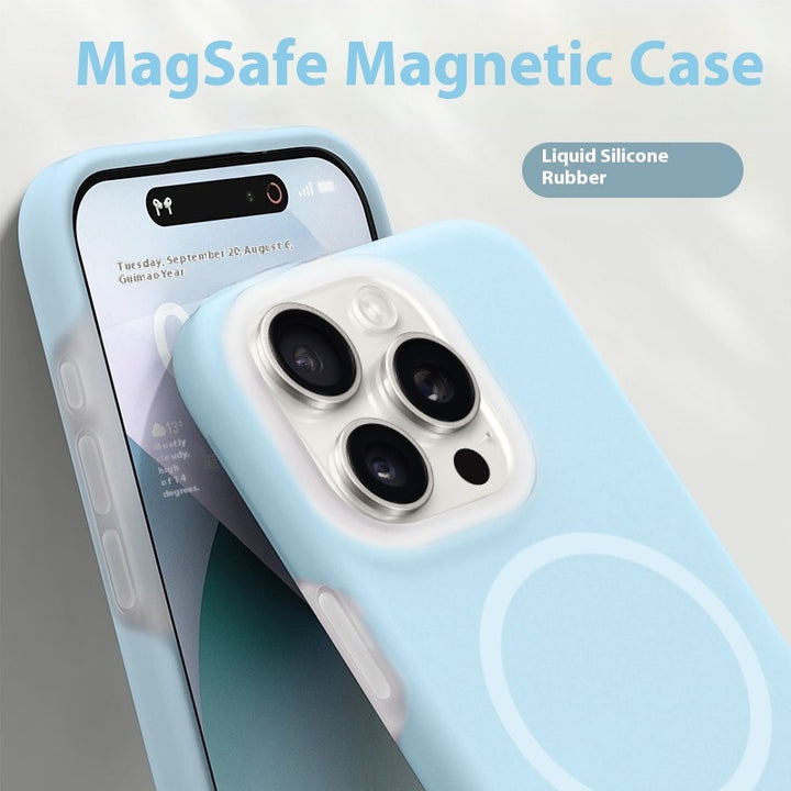 Solid Color Jelly Magnetic Phone Cases in Vibrant Shades