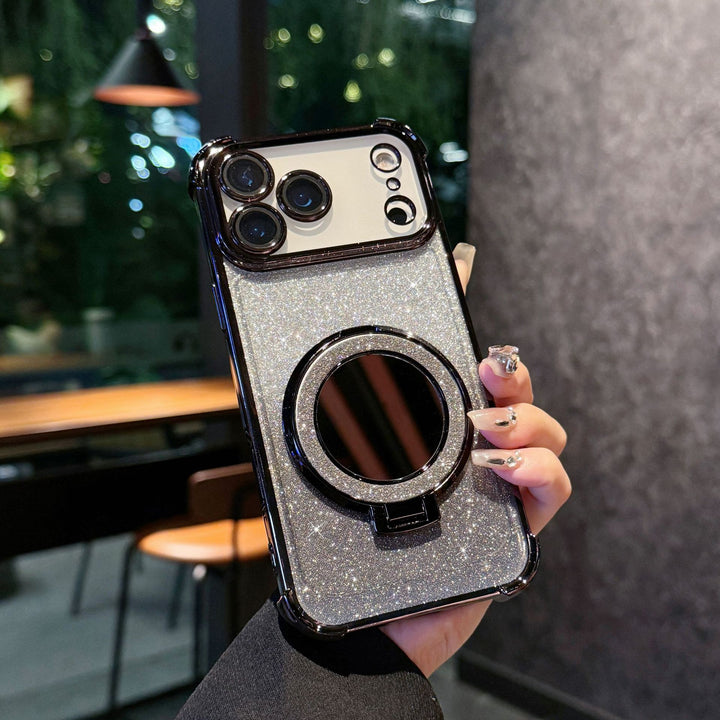 Gradient Flash Mirror Phone Cases in Multiple Colors for Stylish Protection