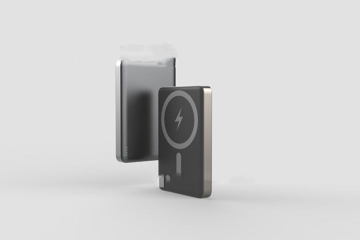 Magnetisk trådlös powerbank 5000mAh 10000mAh legeringsskal bärbar laddare