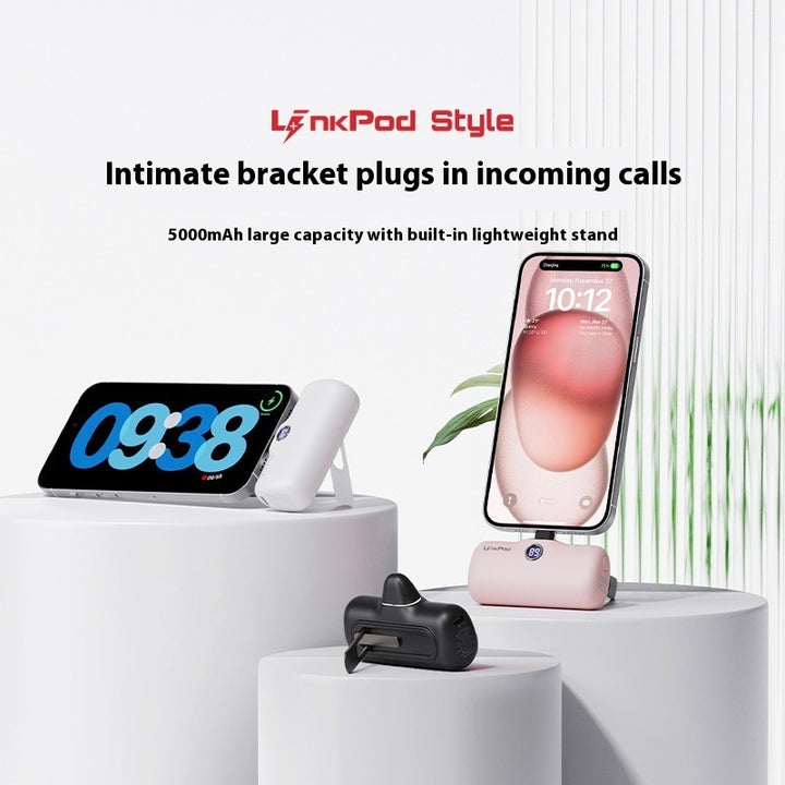 LPOS01L Powerbank 5000mAh med laddningsalternativ på 5V-3A och 9V-2A