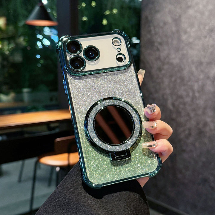 Gradient Flash Mirror Phone Cases in Multiple Colors for Stylish Protection