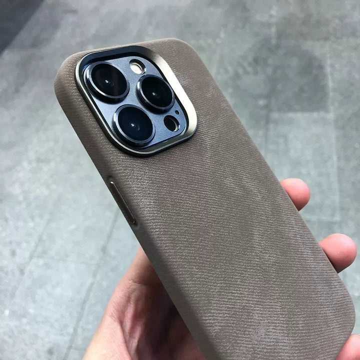 Magnetic Attraction Leather Anti Drop Phone Case in Multiple Colors