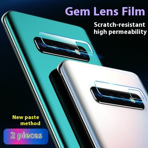 S8plus bakre videokamera härdat glasfilm