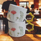 Handmade Ceramic Mugs with Floral Designs for Garden Lovers and Spring Decor - handmade ceramic mugs floral ceramics