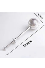 Practical Stainless Steel Flour Cocoa Powdered Sugar Sifter Tea Infuser Strainer Multi Use Kitchen Sieve