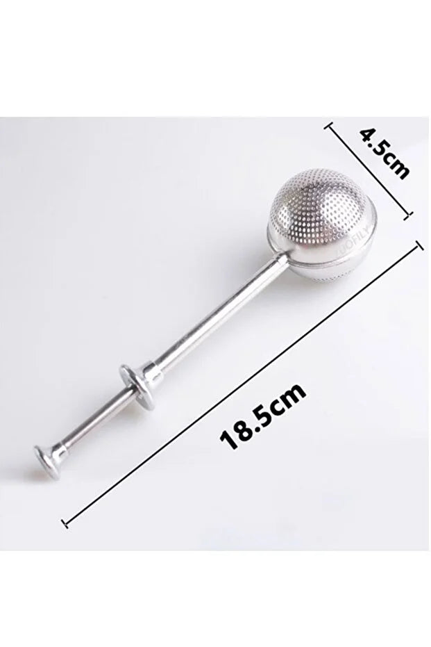 Practical Stainless Steel Flour Cocoa Powdered Sugar Sifter Tea Infuser Strainer Multi Use Kitchen Sieve