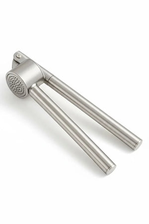 Stainless Steel Garlic Press Crush Without Peeling Removable Chamber Easy to Clean Garlic Crusher